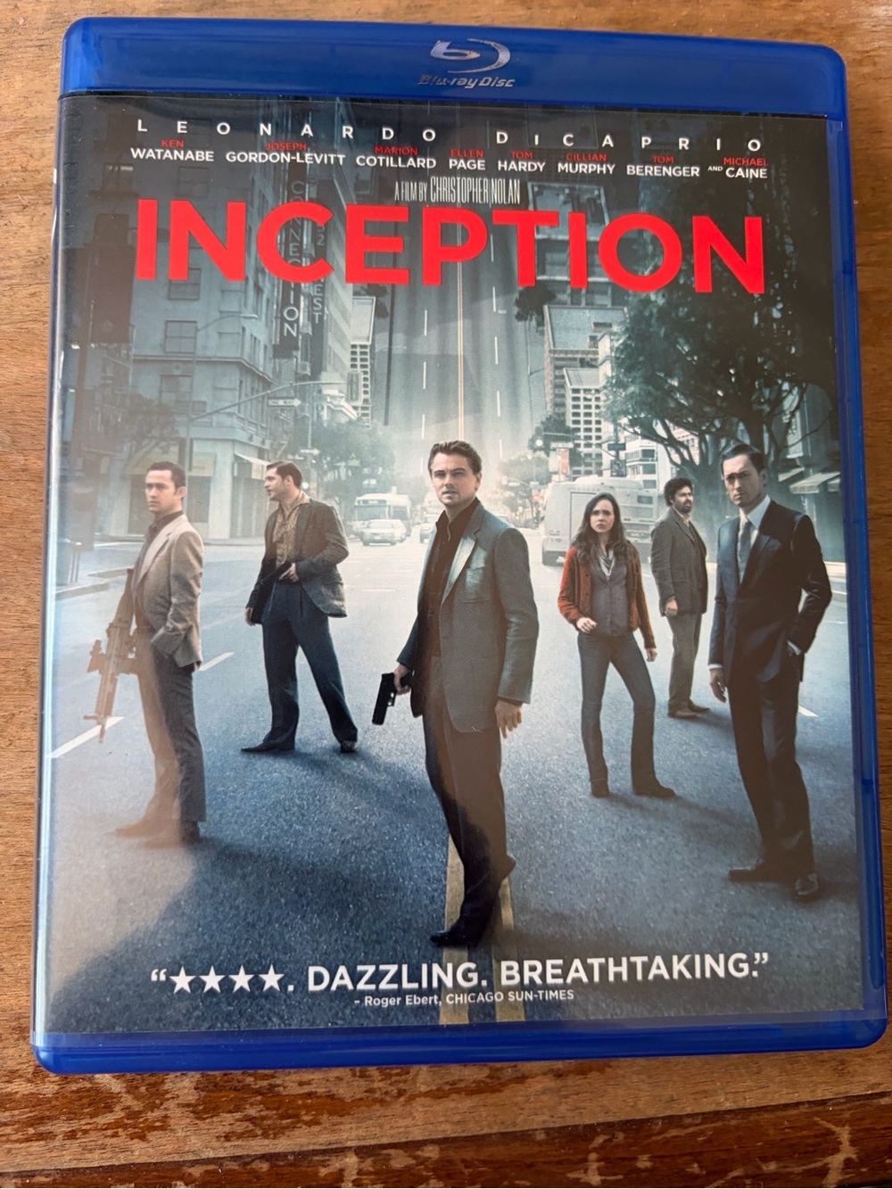 Inception Blu-ray Leonardo DiCaprio Christopher Nolan 2010